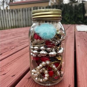 One mystery Jewelry jar
